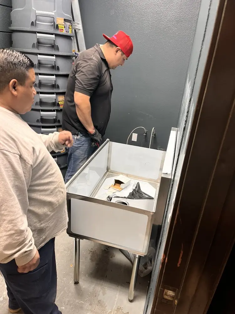 Commercial plumbing and sink installation in Westside Acres